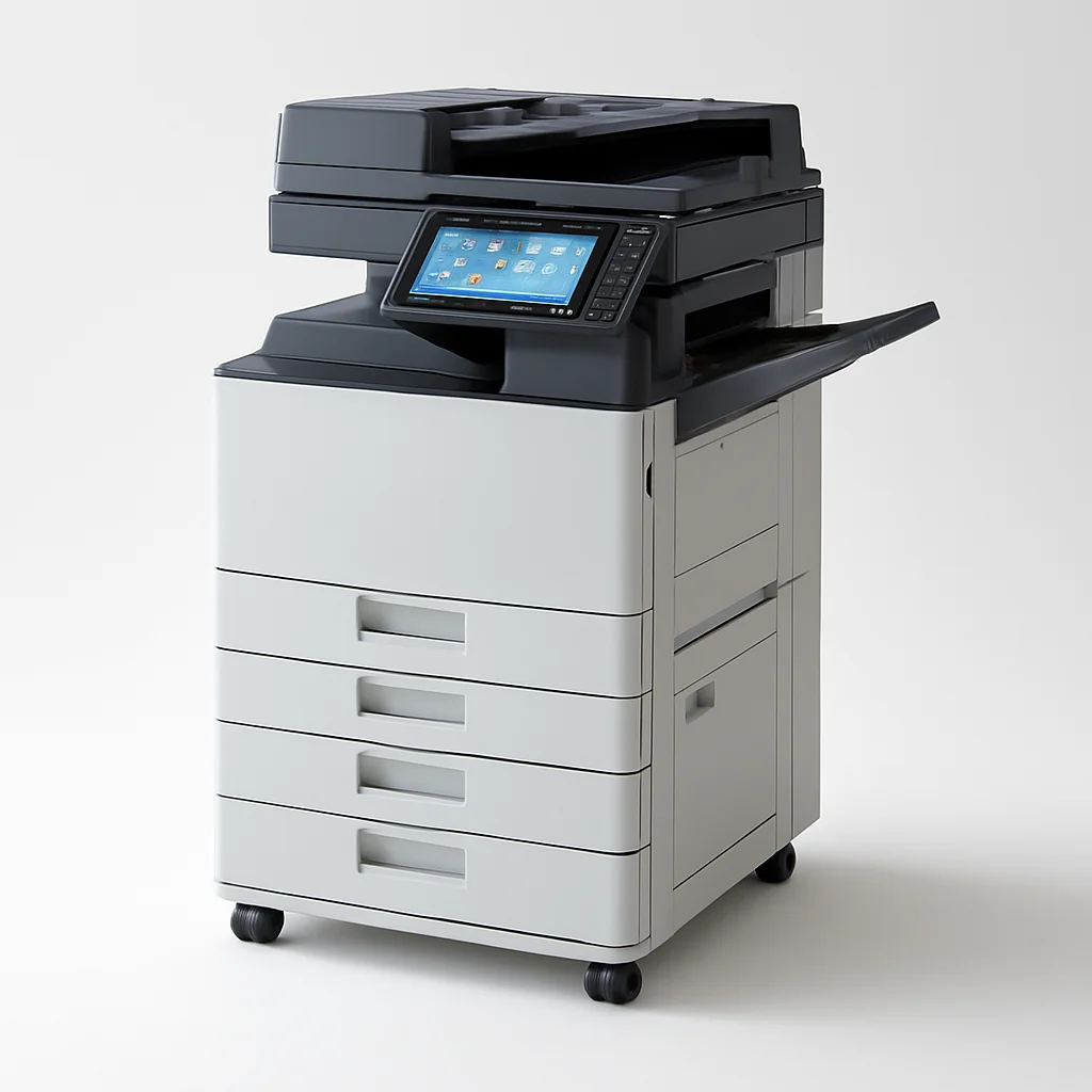 High-Speed Network Floor Photocopy Workstation